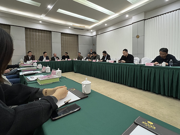 南美考察团合作洽谈